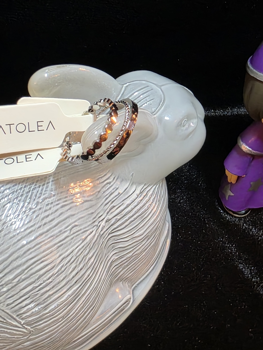 ATOLEA Women's Sterling Silver Stackable Rings - Silver / Brand New ๐ข๐ด 3 Rings - Picture 8 of 17